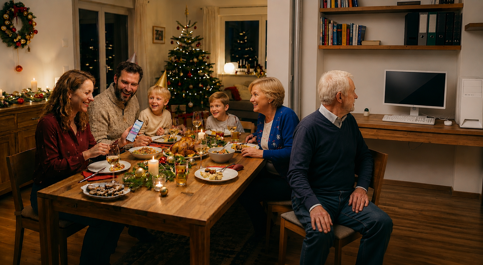 Time for family (AI-generated)